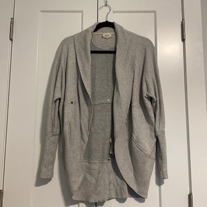 Wilfred French terry cocoon cardigan